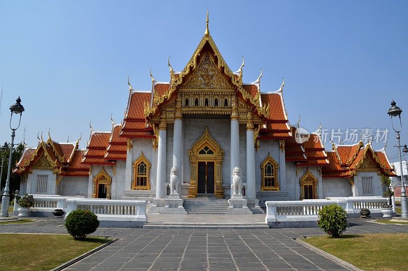 Wat Benchamabophit(大理石寺庙)曼谷，泰国